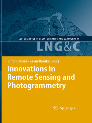 cover image of Innovations in Remote Sensing and Photogrammetry